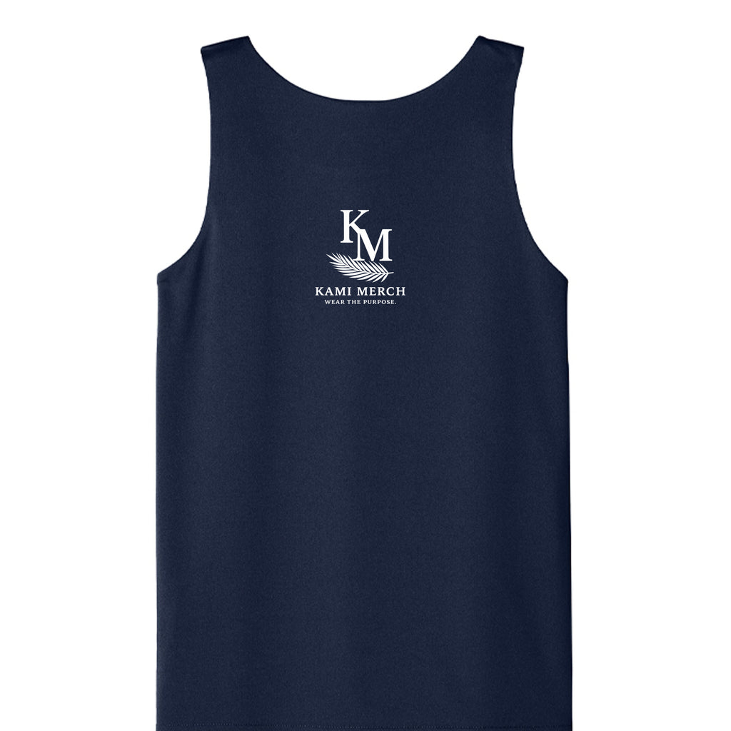 True Navy/ White - YST551 - BACK