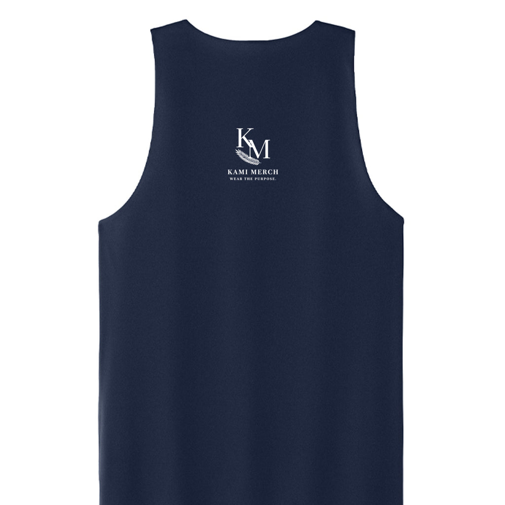 True Navy/ White - ST551 - BACK