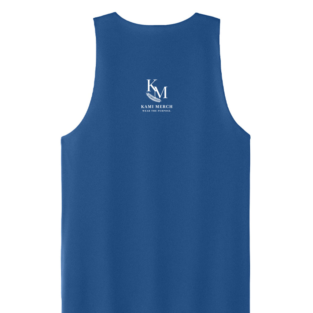 True Royal/ White - ST551 - BACK