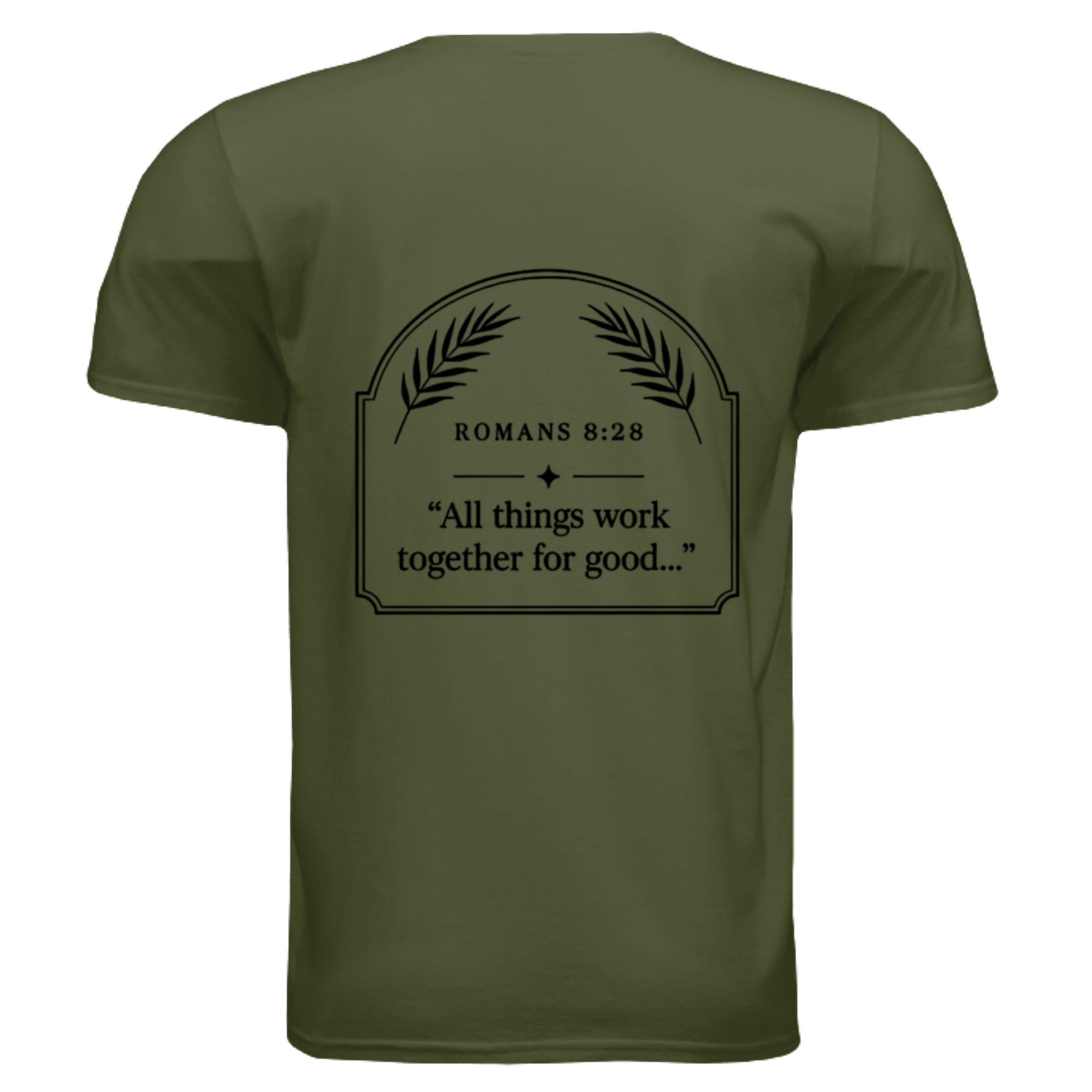 MILITARY GREEN - G640 - BACK