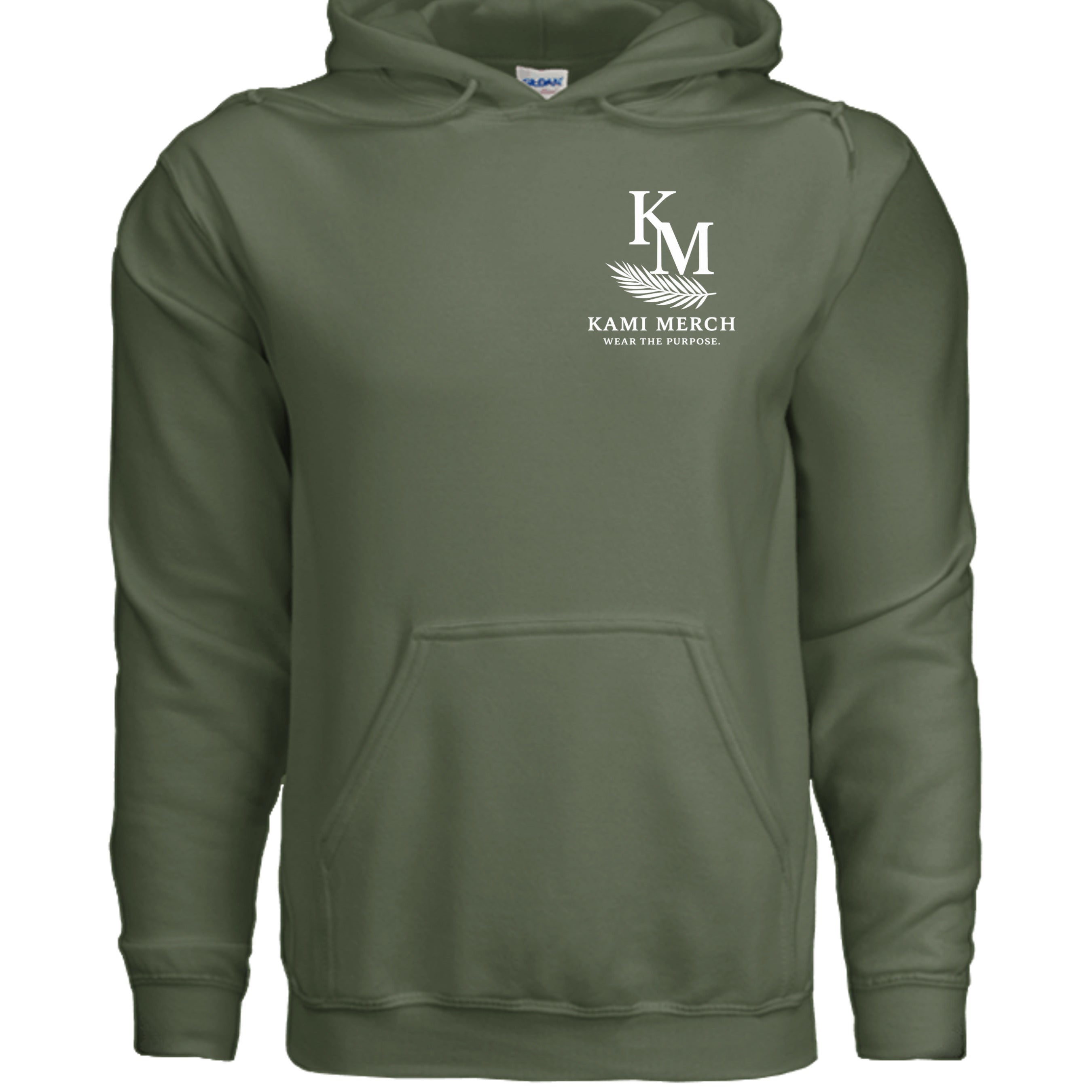 MILITARY GREEN - G185 - FRONT